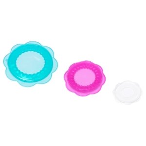Food cover, set of 3, silicone multicolour